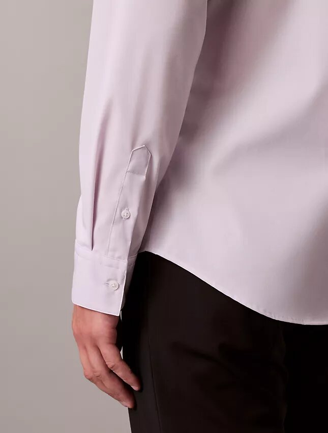 Camisa ajustada de algodón elástico Supima Cotton Stretch Camisa ajustada de algodón elástico Supima Cotton Stretch
