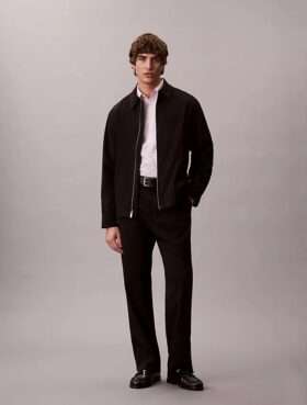Camisa ajustada de Cotton Stretch a rayas con botones Camisa ajustada de Cotton Stretch a rayas con botones