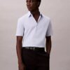 Camisa ajustada de Cotton Stretch con botones Camisa ajustada de Cotton Stretch con botones