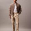 Camisa ajustada de Cotton Stretch con botones Camisa ajustada de Cotton Stretch con botones