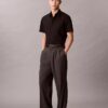 Camisa ajustada de Cotton Stretch con botones Camisa ajustada de Cotton Stretch con botones