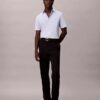 Camisa ajustada de Cotton Stretch con botones Camisa ajustada de Cotton Stretch con botones