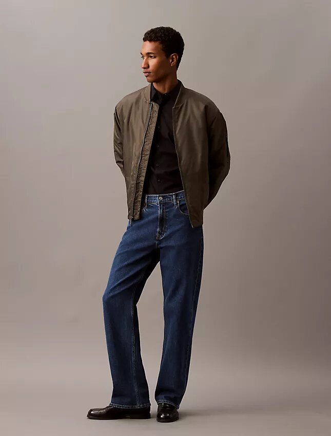 Camisa ajustada de Cotton Stretch con botones Camisa ajustada de Cotton Stretch con botones
