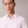 Camisa ajustada de Cotton Stretch con botones Camisa ajustada de Cotton Stretch con botones