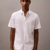 Camisa ajustada de Cotton Stretch con botones Camisa ajustada de Cotton Stretch con botones