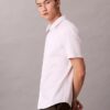 Camisa ajustada de Cotton Stretch con botones Camisa ajustada de Cotton Stretch con botones