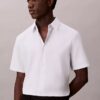 Camisa ajustada de Cotton Stretch con botones Camisa ajustada de Cotton Stretch con botones