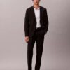 Camisa ajustada elástica con botones Camisa ajustada elástica con botones