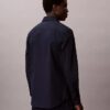Camisa ajustada elástica con botones Camisa ajustada elástica con botones