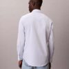 Camisa clásica con botones de rayas de Cotton Stretch