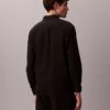 Camisa clásica de lino y algodón con botones