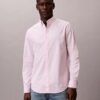 Camisa clásica lisa Oxford con botones Camisa clásica lisa Oxford con botones