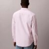 Camisa clásica lisa Oxford con botones Camisa clásica lisa Oxford con botones