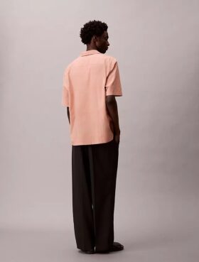 Camisa clásica Oxford a rayas con botones Camisa clásica Oxford a rayas con botones