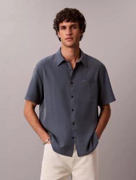 Camisa cómoda de mezcla de Modal Camisa cómoda de mezcla de Modal