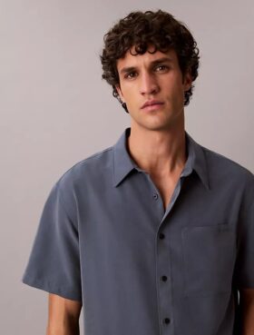 Camisa cómoda de mezcla de Modal Camisa cómoda de mezcla de Modal