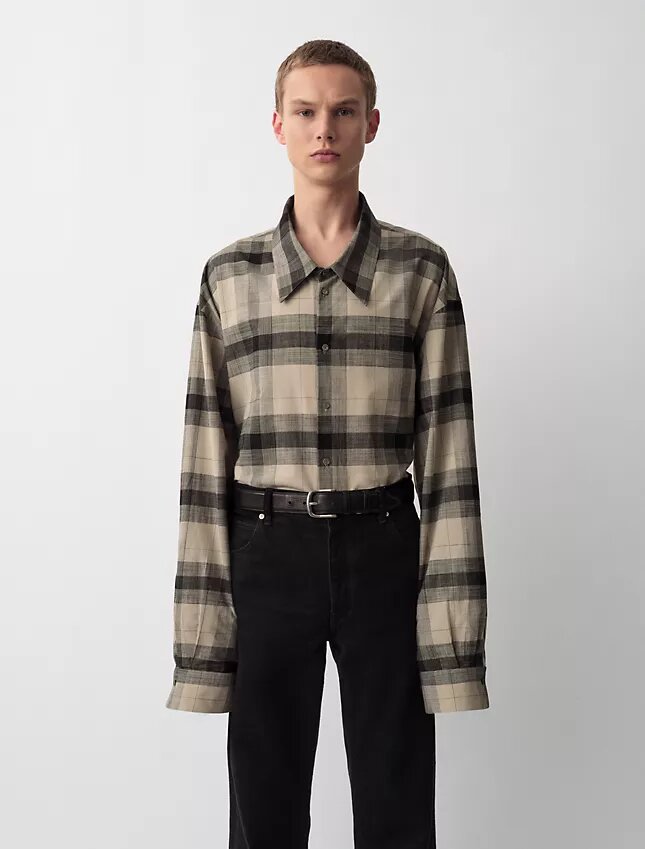 Camisa de cuadros con botones Blakely Camisa de cuadros con botones Blakely