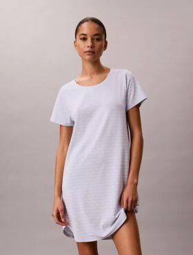 Camisa de dormir de mezcla de viscosa y algodón
