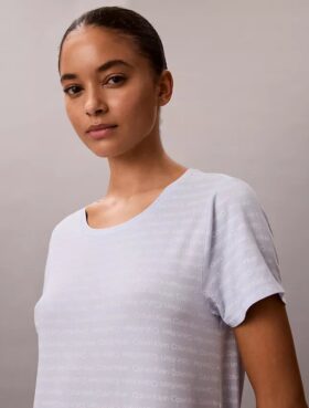 Camisa de dormir de mezcla de viscosa y algodón