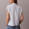 Camisa de lyocell con botones Camisa de lyocell con botones