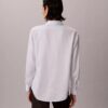 Camisa de lyocell con solapa enrollada y botones Camisa de lyocell con solapa enrollada y botones