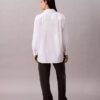 Camisa de popelín con botones y corte relajado Camisa de popelín con botones y corte relajado
