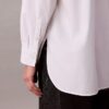Camisa de popelín con botones y corte relajado Camisa de popelín con botones y corte relajado