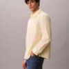 Camisa de popelín lavado con botones y corte holgado