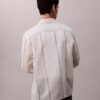 Camisa holgada de algodón y nailon Camisa holgada de algodón y nailon