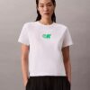 Camiseta ajustada con gráfico del logotipo Monogram