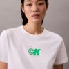 Camiseta ajustada con gráfico del logotipo Monogram