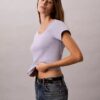Camiseta ajustada Monologo tejida Camiseta ajustada Monologo tejida