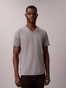 Camiseta clásica con cuello en V Liquid Touch