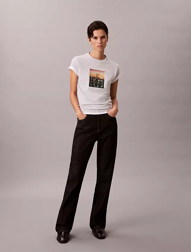 Camiseta clásica con el logotipo «City Sunset» Camiseta clásica con el logotipo «City Sunset»