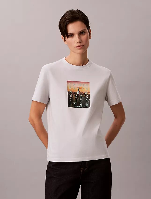 Camiseta clásica con el logotipo «City Sunset» Camiseta clásica con el logotipo «City Sunset»