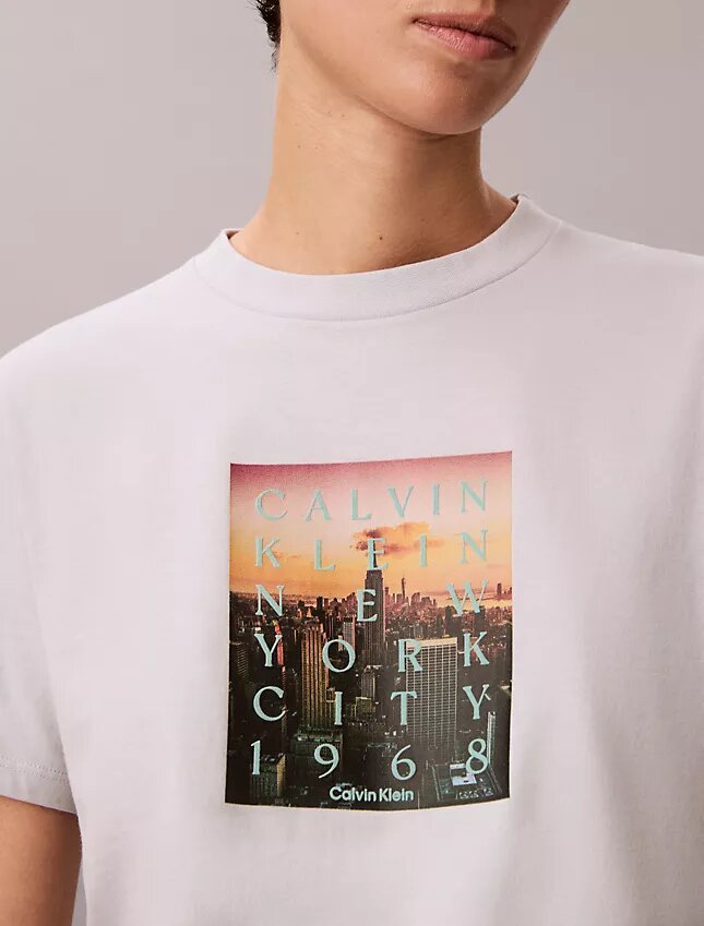 Camiseta clásica con el logotipo «City Sunset» Camiseta clásica con el logotipo «City Sunset»