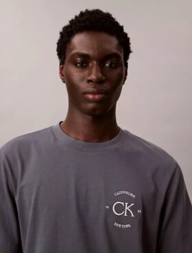 Camiseta clásica con gráfico de círculo con el logotipo Camiseta clásica con gráfico de círculo con el logotipo