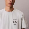 Camiseta clásica con gráfico de círculo con el logotipo