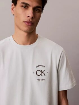 Camiseta clásica con gráfico de círculo con el logotipo Camiseta clásica con gráfico de círculo con el logotipo