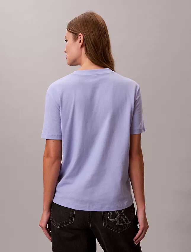 Camiseta clásica con gráfico de logotipo floral Camiseta clásica con gráfico de logotipo floral
