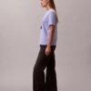 Camiseta clásica con gráfico de logotipo floral Camiseta clásica con gráfico de logotipo floral