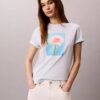 Camiseta clásica con gráfico de margaritas Camiseta clásica con gráfico de margaritas