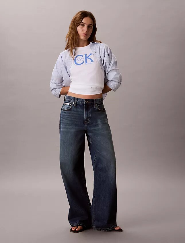 Camiseta clásica con gráfico de Monogram de Nueva York Camiseta clásica con gráfico de Monogram de Nueva York