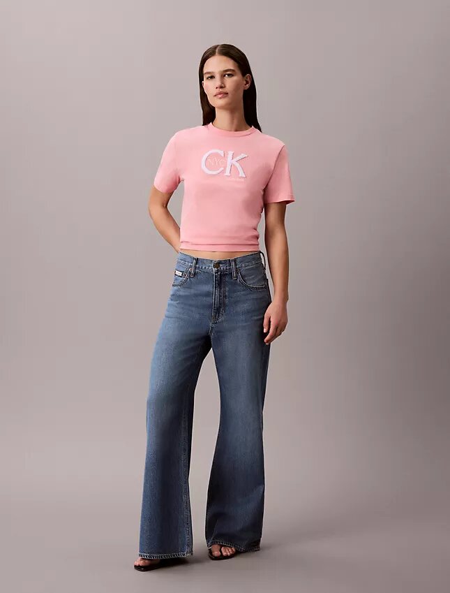 Camiseta clásica con gráfico de Monogram de Nueva York Camiseta clásica con gráfico de Monogram de Nueva York