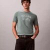 Camiseta clásica con gráfico del logotipo en sombra Camiseta clásica con gráfico del logotipo en sombra