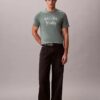 Camiseta clásica con gráfico del logotipo en sombra Camiseta clásica con gráfico del logotipo en sombra