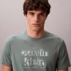 Camiseta clásica con gráfico del logotipo en sombra Camiseta clásica con gráfico del logotipo en sombra
