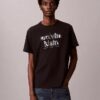Camiseta clásica con gráfico del logotipo en sombra Camiseta clásica con gráfico del logotipo en sombra