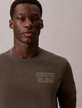 Camiseta clásica con gráfico del logotipo retro