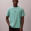 Camiseta clásica con gráfico del logotipo y lavado ácido Camiseta clásica con gráfico del logotipo y lavado ácido